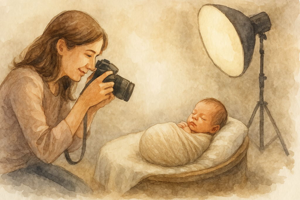 Using Composition for Your Posing Techniques with a Newborn